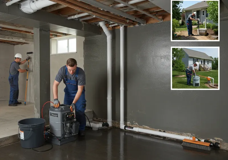 Basement Waterproofing and Flood Prevention process in East Hampton North, NY